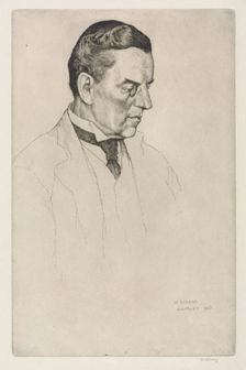 The Right Honorable Joseph Austen Chamberlain, 1903. Creator: William Strang (British, 1859-1921)