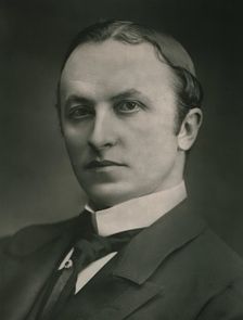 The Right Honorable Lord Curzon of Kedleston c1890s. Creator: Elliott & Fry