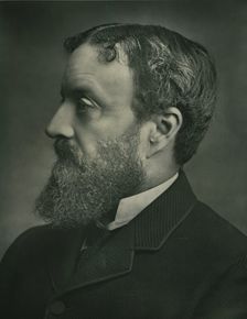 The Right Honorable Sir Michael Edward Hicks-Beach, Baronet c1899. Creator: Russell & Sons