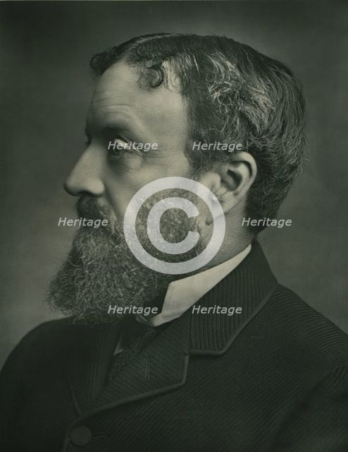 'The Right Honorable Sir Michael Edward Hicks-Beach, Baronet', c1899. Creator: Russell & Sons.