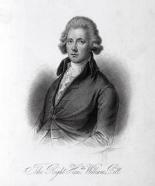 The Right Honble. William Pitt, c1780-c1800, (1834-1837). Creator: Samuel Freeman