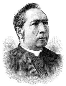 The Right Rev. D. Lewis Lloyd, the new Bishop of Bangor, 1890. Creator: Unknown