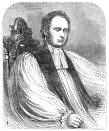 The Right Rev. Dr. Bickersteth, the New Bishop of Ripon - from a photograph by Sharpe..., 1857. Creator: Unknown