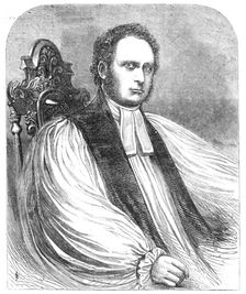 The Right Rev. Dr. Bickersteth, the New Bishop of Ripon - from a photograph by Sharpe..., 1857. Creator: Unknown