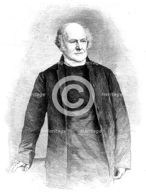 The Right Rev. Dr. Charles Thomas Longley, Archbishop of Canterbury, 1862. Creator: Unknown.