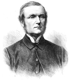The Right Rev. Dr. Fraser, the new Bishop of Manchester, 1870. Creator: Unknown