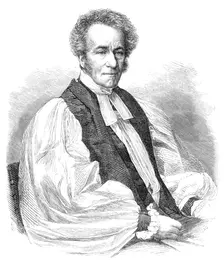 The Right Rev. Dr. Jacobson, the new Bishop of Chester, 1865. Creator: Unknown