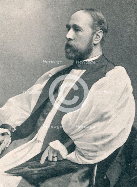 'The Right Rev. Dr. Norman Straton, Bishop of Sodor and Man', 1901. Artist: James Russell.