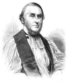 The Right Rev. Lord Arthur Charles Hervey, D.D., Bishop of Bath and Wells, 1870. Creator: Unknown