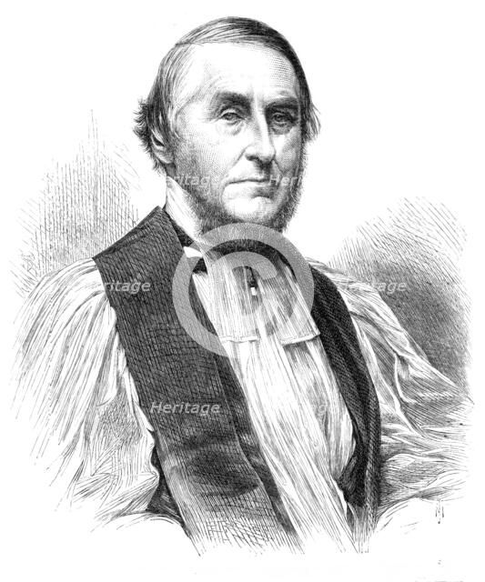 The Right Rev. Lord Arthur Charles Hervey, D.D., Bishop of Bath and Wells, 1870. Creator: Unknown.