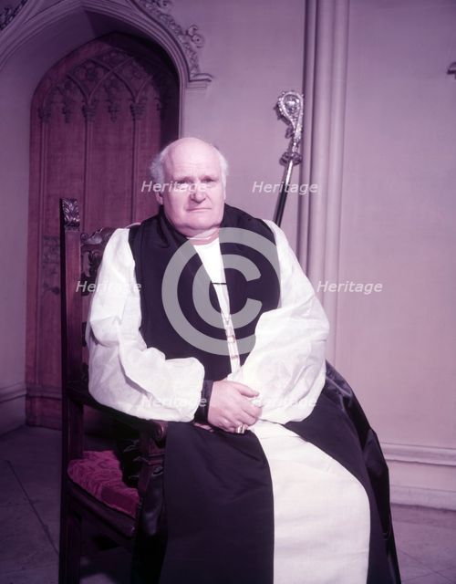 The Right Rev. Michael Ramsey, Archbishop of York, c1956.  Creator: Arthur Charles Kirby Ware.