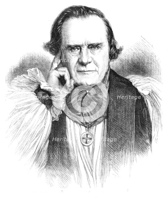 The Right Rev. Samuel Wilberforce, D.D., Bishop of Winchester, 1870. Creator: Unknown.