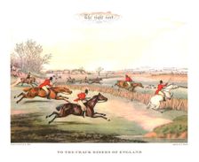 The Right Sort. To The Crack Riders Of England mid 19th century, (c1955). Creator: Unknown