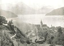The Rigi railway, Vitznau, Switzerland, 1895. Creator: Unknown
