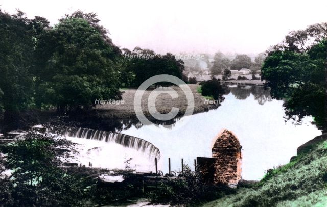 The Riddle Valley at Clitheroe, Lancashire, 1926.Artist: Cavenders Ltd