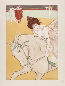 The Rider, 1898. Creator: Ranft, Richard (1862-1931)