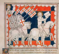 The Rider on the White Horse, c1310-c1325. Creator: Unknown