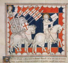 The Rider on the White Horse, c1310-c1325. Creator: Unknown