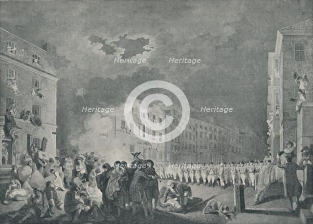 'The Riot in Broad Street, June 7th, 1780', (1920). Artist: James Heath.