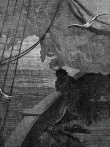 "...The Rime of the Ancient Mariner", illustrated by Gustave Dore, 1876. Creator: Adolphe François Pannemaker