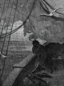 "...The Rime of the Ancient Mariner", illustrated by Gustave Dore, 1876. Creator: Adolphe François Pannemaker