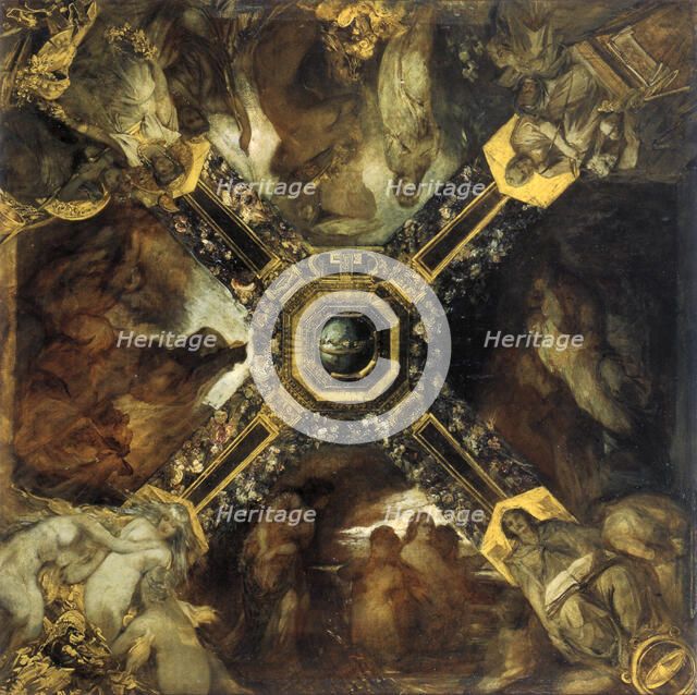 'The Ring of the Nibelung', (study), 1871-1872.  Artist: Hans Makart