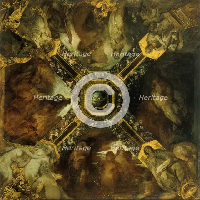 The Ring of the Nibelung (Study), 1871-1872. Artist: Makart, Hans (1840-1884)