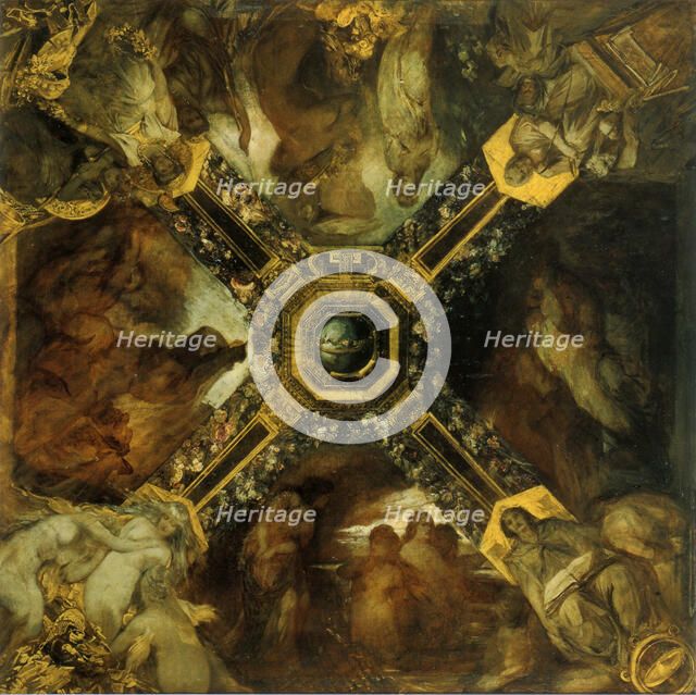 The Ring of the Nibelung (Study), 1871-1872. Artist: Makart, Hans (1840-1884)