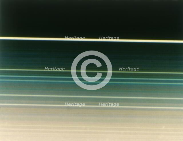 The rings of Uranus. Creator: NASA.