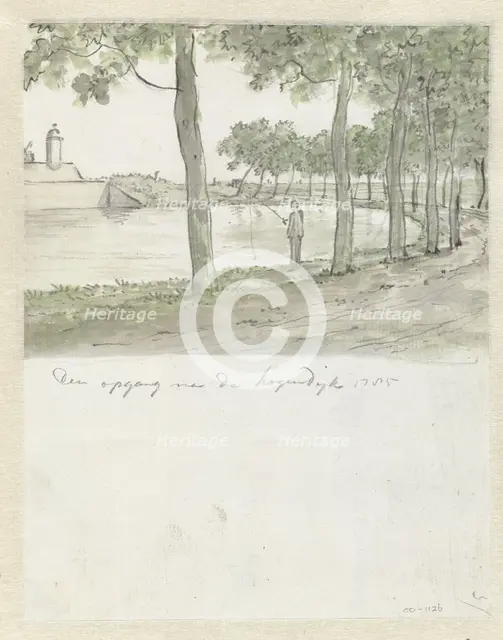 The rise to the Hogendijk, 1785. Creator: Juriaan Andriessen.