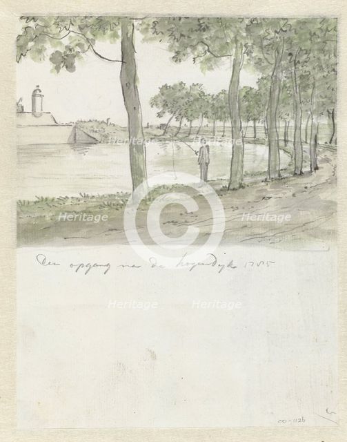 The rise to the Hogendijk, 1785. Creator: Juriaan Andriessen.