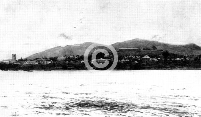 The Rising in Sierra Leone: a view of Freetown, capital of the British Settlement, 1898. Creator: Unknown.