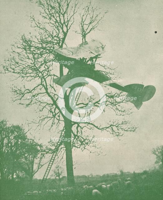 The risks of night flying, c1918 (1919). Artist: Unknown.