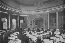 The Ritz Carlton Restaurant on board the ocean liner SS Leviathan 1923
