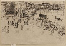 The Riva, 1879-1880. Creator: James Abbott McNeill Whistler
