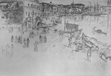 The Riva (No. 1) 1879-1880, (1925). Creator: James Abbott McNeill Whistler