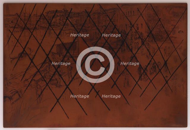 The Riva, No. 1, 1879-1880. Creator: James Abbott McNeill Whistler.