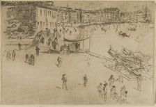 The Riva, No. 2, 1879-1880. Creator: James Abbott McNeill Whistler