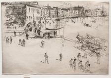 The Riva, No. 2, 1886. Creator: James McNeill Whistler (American, 1834-1903)