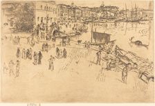 The Riva, No.I, 1879/1880. Creator: James Abbott McNeill Whistler