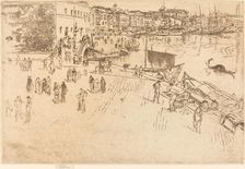 The Riva, No.I, 1879/1880. Creator: James Abbott McNeill Whistler