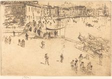 The Riva, No.II, 1880. Creator: James Abbott McNeill Whistler