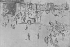The Riva, Number Two c1880, (1904). Artist: James Abbott McNeill Whistler