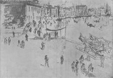 The Riva, Number Two c1880, (1904). Artist: James Abbott McNeill Whistler