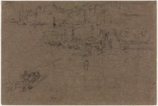 The Riva, Venice. Creator: James McNeill Whistler (American, 1834-1903)