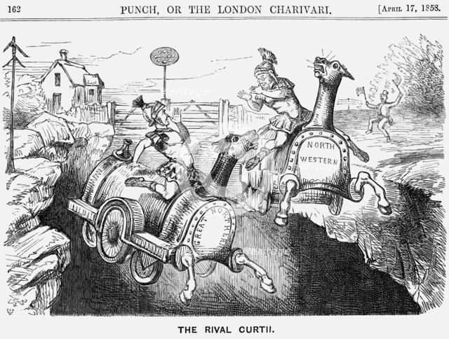 'The Rival Curtii', 1858. Artist: Unknown