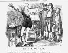 The Rival Con jurors 1869. Creator: John Tenniel