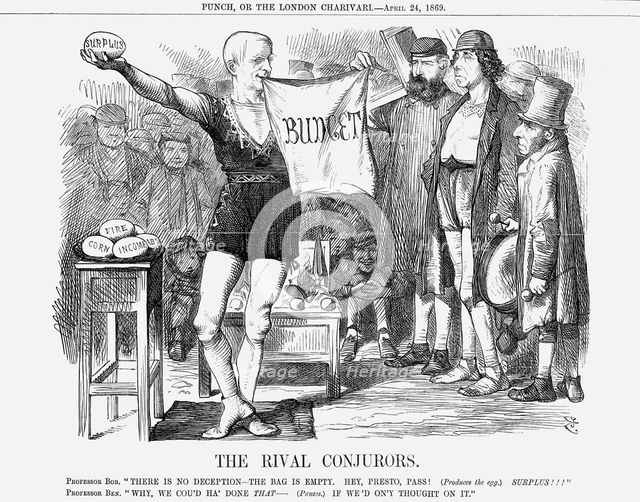 'The Rival Con jurors', 1869. Creator: John Tenniel.