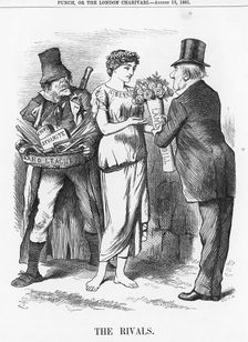 The Rivals 1881. Creator: Joseph Swain
