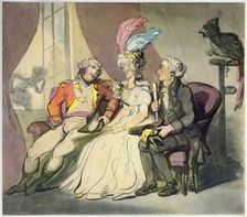 The Rivals, c1780-1825. Creator: Thomas Rowlandson